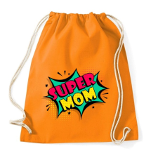 PRINTFASHION SuperMom! - Sportzsák, Tornazsák - Narancssárga tornazsák