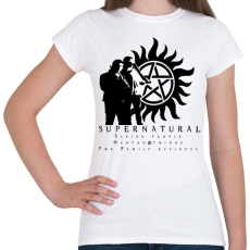 PRINTFASHION supernatural3 - Női póló - Fehér