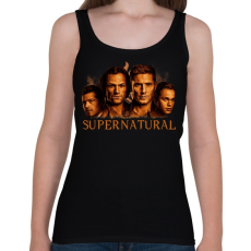 PRINTFASHION SUPERNATURAL FAMILY - Női atléta - Fekete