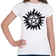 PRINTFASHION Supernatural - Női póló - Fehér női póló
