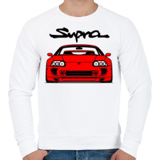 PRINTFASHION SUPRA MK4 - Férfi pulóver - Fehér férfi pulóver, kardigán
