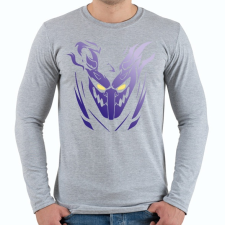 PRINTFASHION Susano - Férfi hosszú ujjú póló - Sport szürke férfi póló