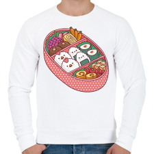 PRINTFASHION Sushi tál - Férfi pulóver - Fehér női pulóver, kardigán