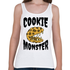 PRINTFASHION Süti szörny - Női atléta - Fehér