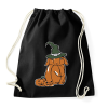 PRINTFASHION sütőtök nyuszi - Sportzsák, Tornazsák - Fekete