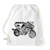 PRINTFASHION suzuki sv - Sportzsák, Tornazsák - Fehér