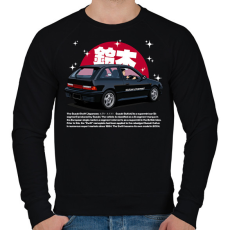 PRINTFASHION suzuki swift - Férfi pulóver - Fekete