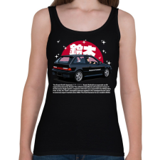 PRINTFASHION suzuki swift - Női atléta - Fekete női trikó