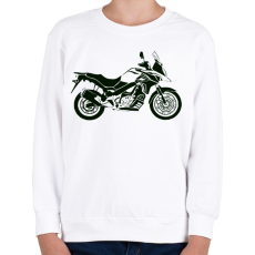 PRINTFASHION suzuki v-strom2 - Gyerek pulóver - Fehér