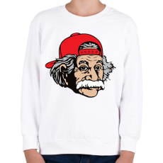 PRINTFASHION Swagstein - Gyerek pulóver - Fehér