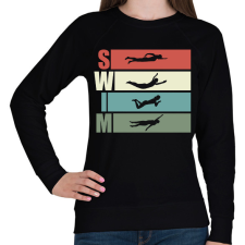 PRINTFASHION Swim - colorful - Női pulóver - Fekete női pulóver, kardigán