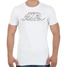 PRINTFASHION Sword gai the animation - Férfi póló - Fehér férfi póló