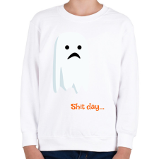 PRINTFASHION Sz@r nap... - Gyerek pulóver - Fehér gyerek pulóver, kardigán