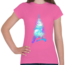 PRINTFASHION Szabadesés - Női póló - Rózsaszín női póló