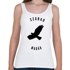 PRINTFASHION szabadmadár - Női atléta - Fehér