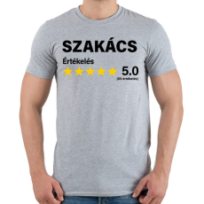 PRINTFASHION Szakács Értékelés ***** 5.0 (69 értékelés) - Férfi póló - Sport szürke