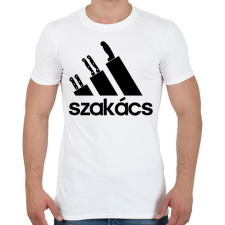 PRINTFASHION Szakács - Férfi póló - Fehér férfi póló