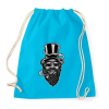 PRINTFASHION Szakáll - Sportzsák, Tornazsák - Surf blue