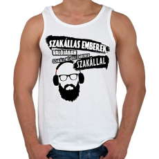 PRINTFASHION szakáll-szakállas emberek.... - Férfi atléta - Fehér