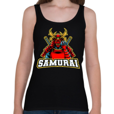 PRINTFASHION Szamuráj  - Női atléta - Fekete