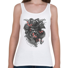 PRINTFASHION Szamuráj sárkány - Női atléta - Fehér