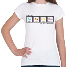 PRINTFASHION Szarkazmus kedvelő - Női póló - Fehér