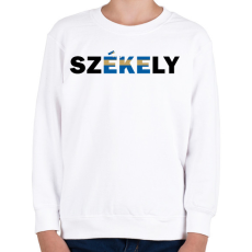 PRINTFASHION Székely - Gyerek pulóver - Fehér