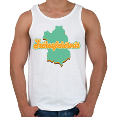 PRINTFASHION Székesfehérvár - Férfi atléta - Fehér