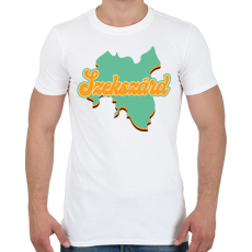 PRINTFASHION Szekszárd - Férfi póló - Fehér