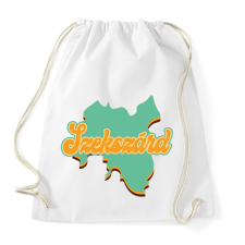PRINTFASHION Szekszárd - Sportzsák, Tornazsák - Fehér tornazsák