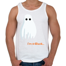 PRINTFASHION Szellem... - Férfi atléta - Fehér