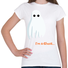 PRINTFASHION Szellem... - Női póló - Fehér női póló