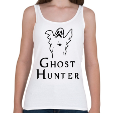 PRINTFASHION szellem vadász - Női atléta - Fehér női trikó