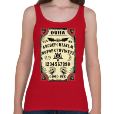 PRINTFASHION Szellemidézés - Oujia tábla - Női atléta - Cseresznyepiros női trikó