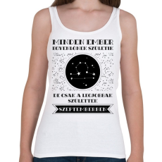 PRINTFASHION Szeptember: Mérleg - Női atléta - Fehér