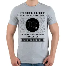 PRINTFASHION Szeptember: Szűz - Férfi póló - Sport szürke férfi póló