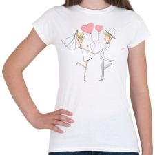 PRINTFASHION szerelem3 - Női póló - Fehér női póló