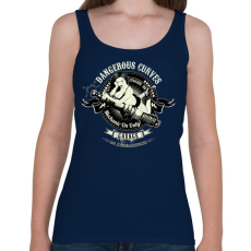 PRINTFASHION Szerelő szolgálatban - Női atléta - Sötétkék