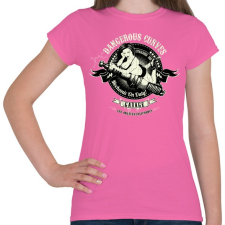 PRINTFASHION Szerelő szolgálatban - Női póló - Rózsaszín női póló
