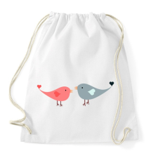 PRINTFASHION Szeretet - Sportzsák, Tornazsák - Fehér tornazsák