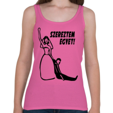 PRINTFASHION Szereztem egyet! Leánybúcsú. - Női atléta - Rózsaszín női trikó