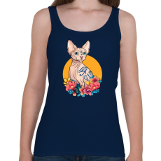 PRINTFASHION Szfinx  - Női atléta - Sötétkék