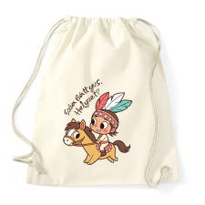 PRINTFASHION Szia Báttyus, helyzet? - Sportzsák, Tornazsák - Natúr tornazsák