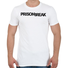 PRINTFASHION Szökés - Férfi póló - Fehér férfi póló