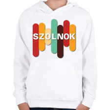 PRINTFASHION Szolnok - Színes - Gyerek kapucnis pulóver - Fehér gyerek pulóver, kardigán