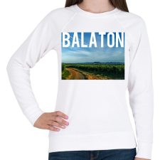 PRINTFASHION Szőlő, Bor, Balaton - Női pulóver - Fehér női pulóver, kardigán