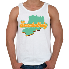 PRINTFASHION Szombathely - Férfi atléta - Fehér