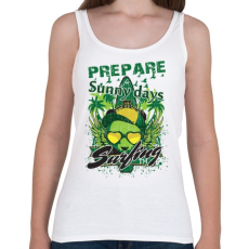 PRINTFASHION Szörfös napok  - Női atléta - Fehér