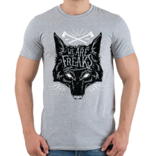 PRINTFASHION Szörnyek vagyunk - Férfi póló - Sport szürke férfi póló