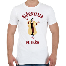 PRINTFASHION SZORNYELLA - Férfi póló - Fehér